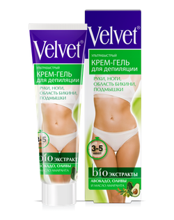 Velvet Ультрабыстрый крем-гель для депиляции, 125мл