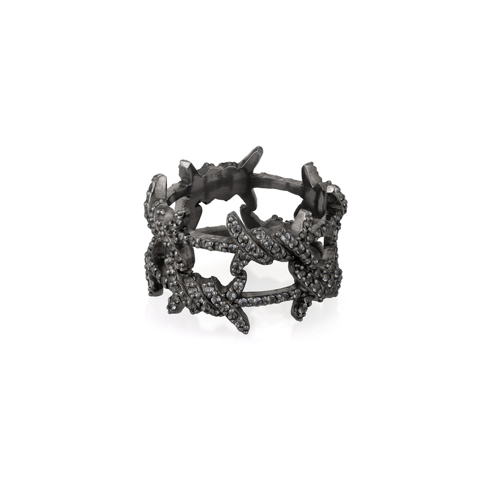 Кольцо двойное на фалангу