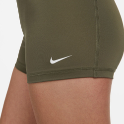 Женские теннисные шорты Nike Pro 3in Shorts Women - Olive, Black