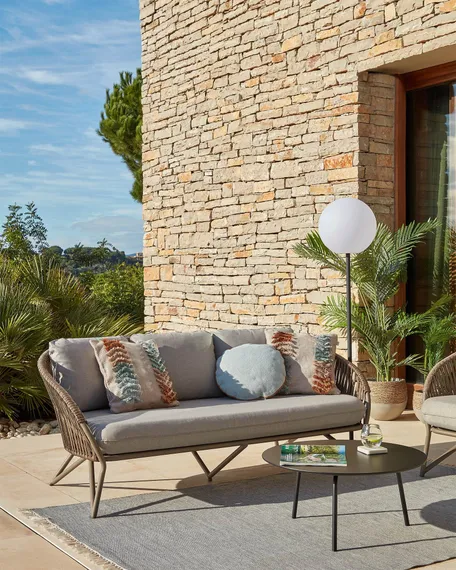 Уличный диван Branzie серый