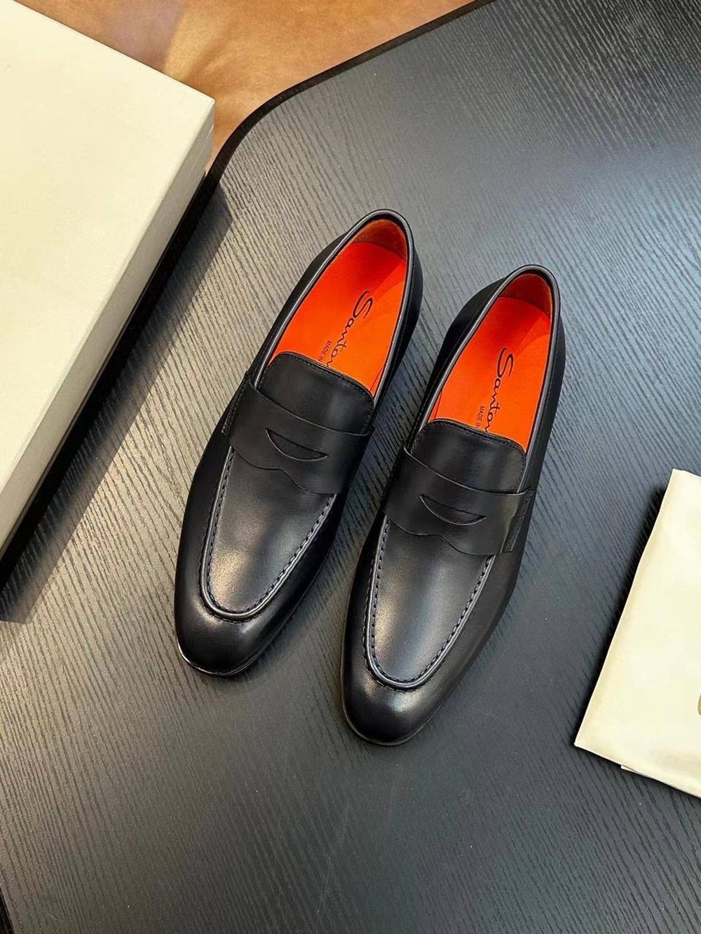 Лоферы Santoni