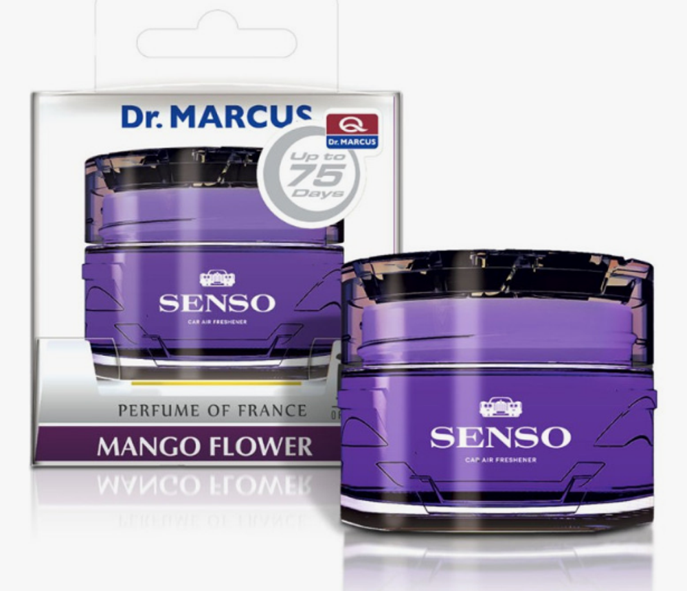 Ароматизатор в банке Dr Marcus Senso Deluxe   гель   Mango Flower\Цветок манго