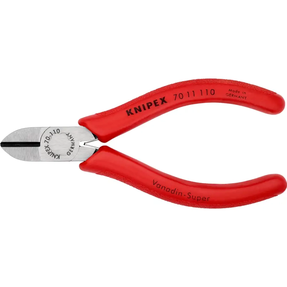 Кусачки боковые черненые 110 мм Knipex 70 11 110