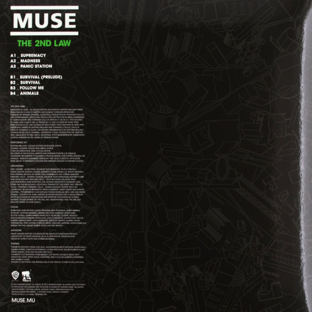 Muse / The 2nd Law (Limited Edition)(2LP+CD+DVD)