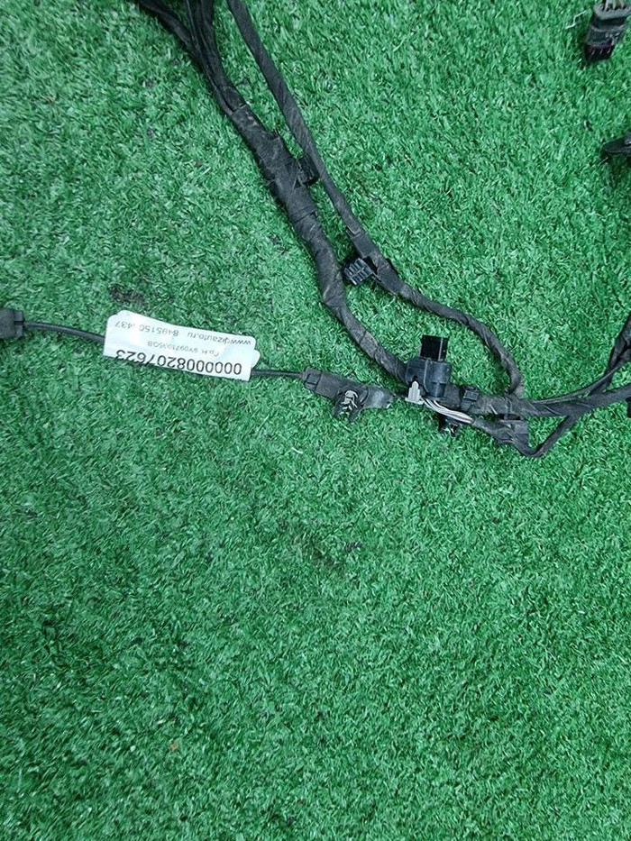 Проводка переднего бампера Porsche Cayenne 3 17-нв