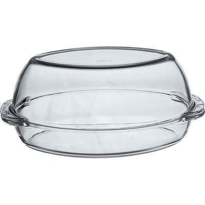 Форма жаропрочная 2,25л овальная с крышкой 2,25л "Borcam"