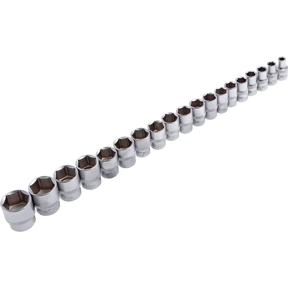 Набор инструментов, 1/2",3/8", 1/4", CrV, 142 предм. STELS 14107