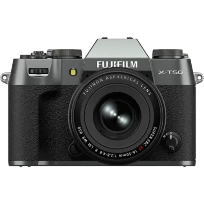 Цифровая фотокамера FujiFilm X-T50 Kit XF 16-50mm.Угольно-Серебристый