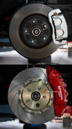 КАРБОН КЕРАМИЧЕСКАЯ УСИЛЕННАЯ ТОРМОЗНАЯ СИСТЕМА ДЛЯ TOYOTA ALPHARD 40 SERIES 2023+ Тойота