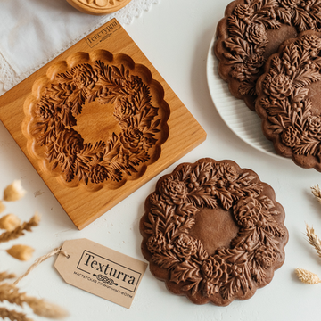 Пряничная форма Венок с шишками