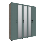 Шкаф с 3 ящиками внутри с зеркалом Бруклин 200Ш