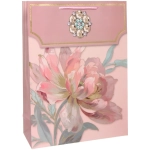 Пакет подарочный «Изящные цветы» 31*42*12 см, микс