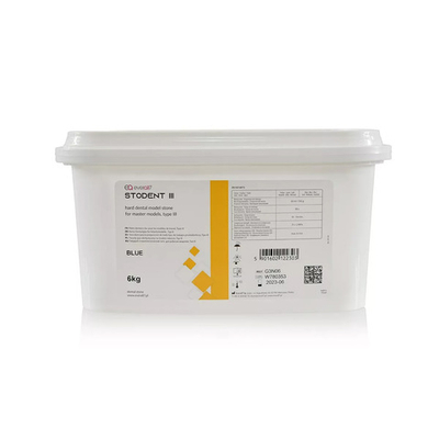 Stodent гипс (3 класс) (6 кг.) желтый, зуботехнический