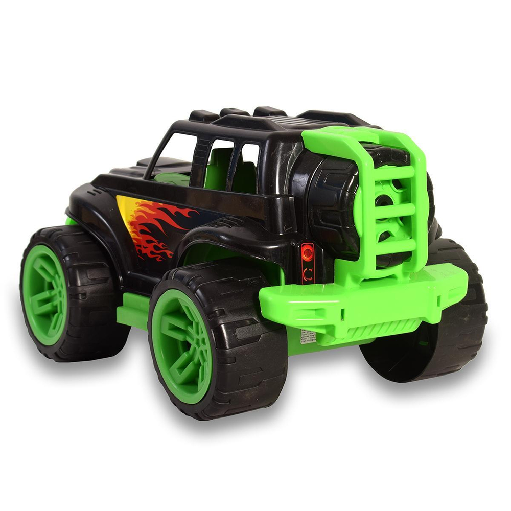 Пластмассовая игрушечная машина "Джип новый" (41*25*23 см), сетка