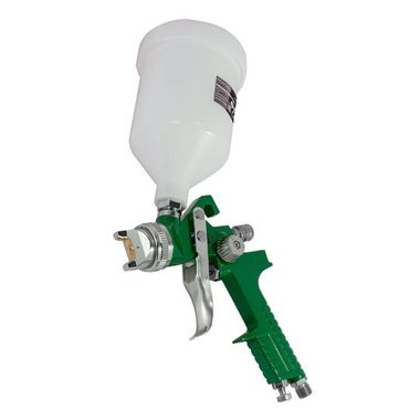 Краскораспылитель с верхним пластиковым бачком (600мл,1.4мм,2.0-3.5Bar,240-300л/мин) RockForce##Rock FORCE RF-H-827-2V
