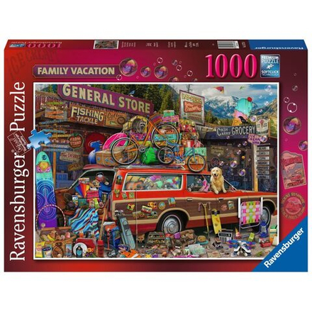 Ravensburger - Пазл Семейный отдых 1000 деталей. 167760