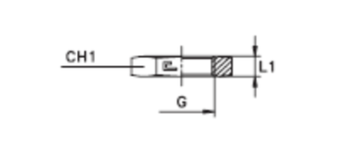 Гайка шестигранная BSP 1/4 CH19