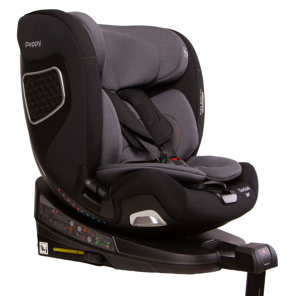 Peppy Автокресло Genius 0-36 I-Size 40-150 см (Iron)