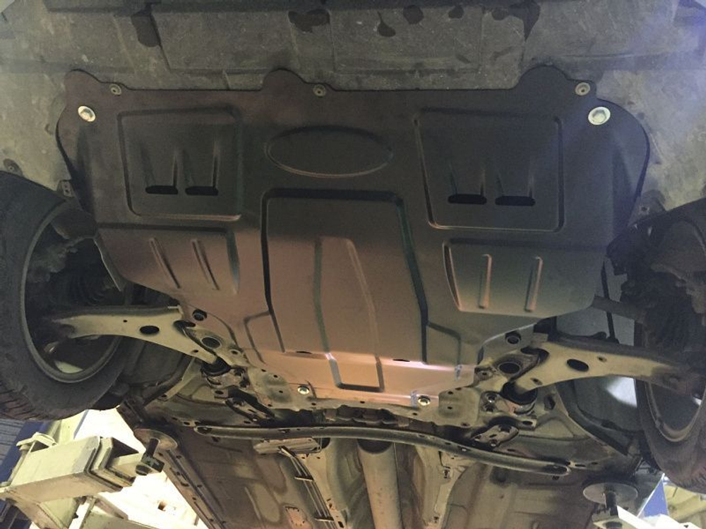 Защита картера и КПП Sheriff для Ford Focus II (CB4) 2005-2011 арт.08.1504
