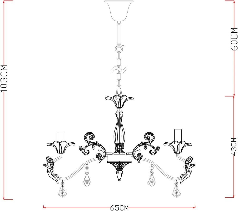 Подвесная люстра Arte Lamp