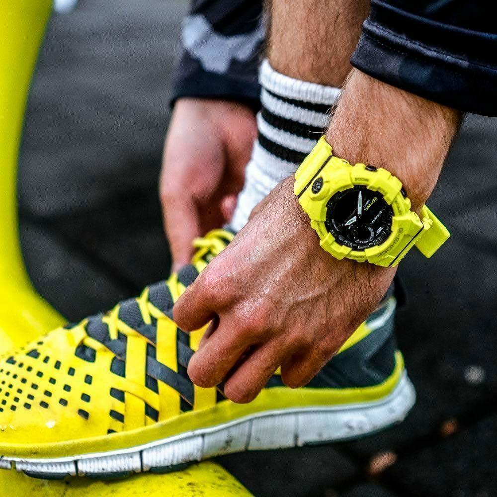 Японские спортивные наручные часы Casio G-SHOCK GBA-800-9A с хронографом