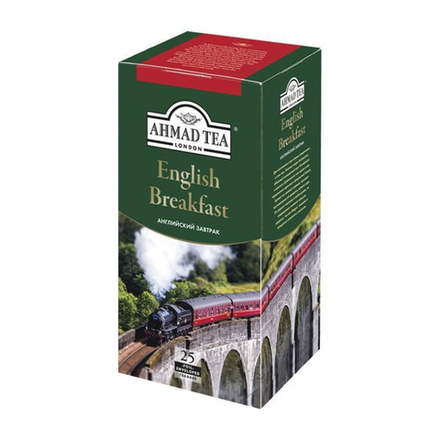 Чай черный в пакетиках Ahmad Tea English Breakfast, 25 пак