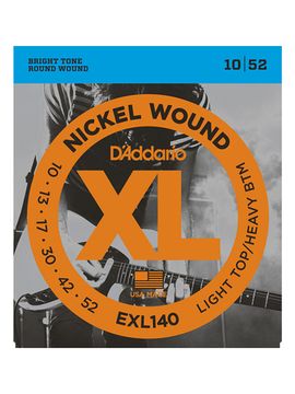 Струны для электрогитары 10-52 D'ADDARIO EXL140