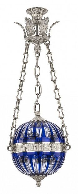 Подвесной светильник Bohemia Ivele Crystal 7100 71000P/25 NW Clear-Blue/H-1H Y8