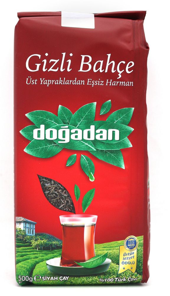 Чай черный Dogadan Gizli Bahce крупнолистовой 500 г