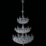 Citilux RITZ CL310261 Люстра хрустальная подвесная Хром