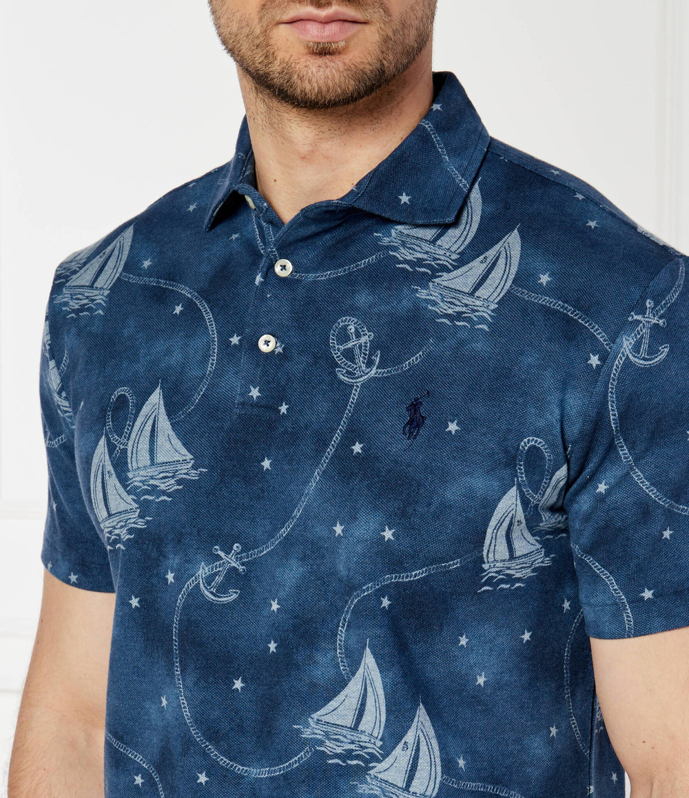 Поло POLO RALPH LAUREN - голубой(710941436)
