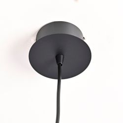 Подвесной светильник RAFFIN Black/Transparent