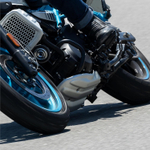 Защита картера (поддона) алюминиевая серебристая Royal Enfield. Guerrilla 450, KXA00479