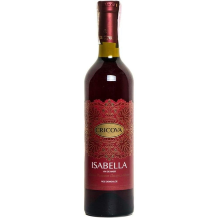 Вино Cricova Isabella розовое полусладкое 0,75 л