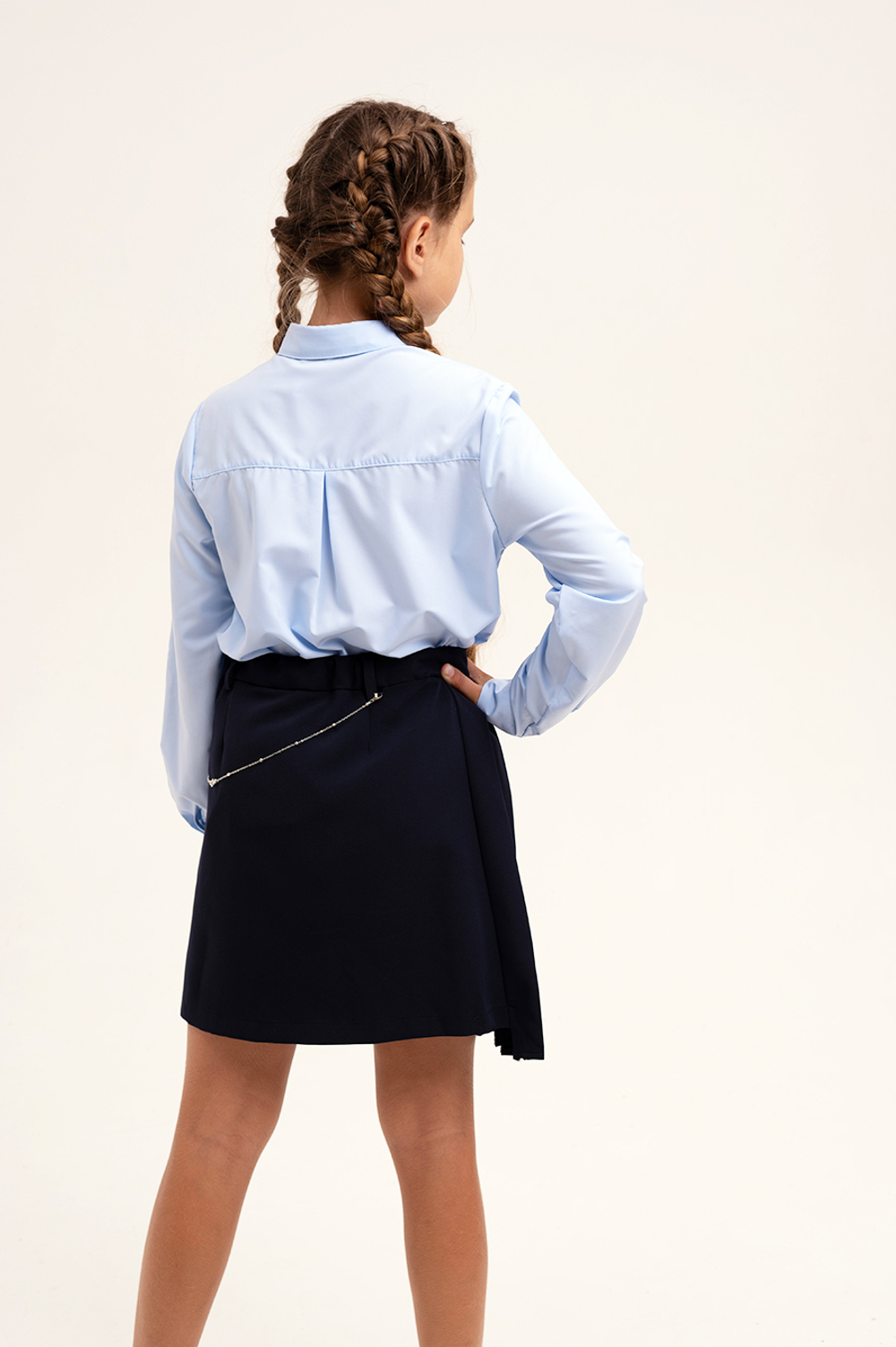 Блуза дл/р швейн. д/д DELORAS C63467