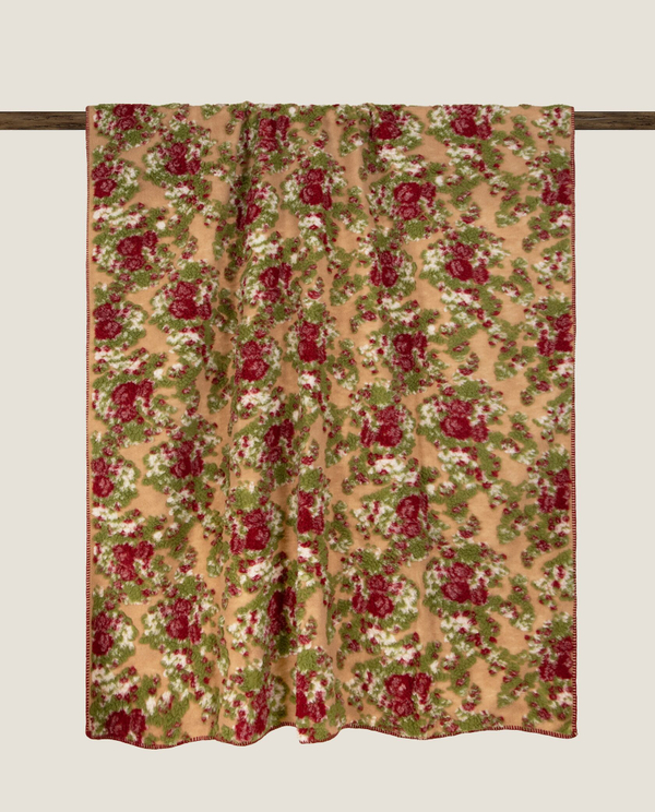 Плед Frati SWEET ROSES BORDEAUX Frati Home 150x190 Разноцветный