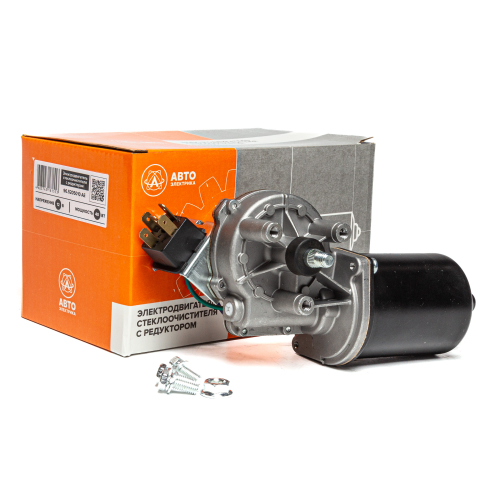 Привод стеклоочистителя (мотор-редуктор), МТЗ, передний, большая кабина, 12 В