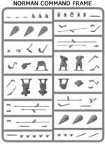 Victrix  Plastic Norman Infantry Половина набора