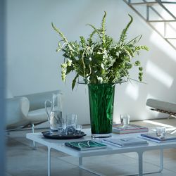 Ваза Victoria, 26 см, зеленая