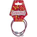 Резинки для волос 2шт «Астория», кристалики, микс 6 цветов, d-5,5см