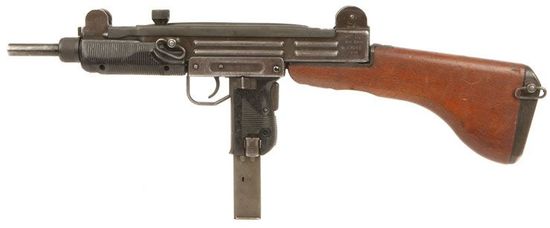 Пистолет-пулемет UZI СХП охолощенный под холостой патрон 9х19 мм