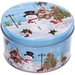 Банка жестяная «Сказочный Снеговик» 900мл, 13.5*7.5см
