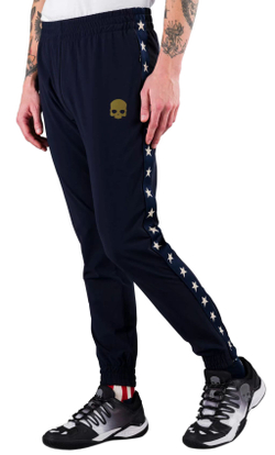 Мужские теннисные штаны Hydrogen Star Tech Pants - blue navy