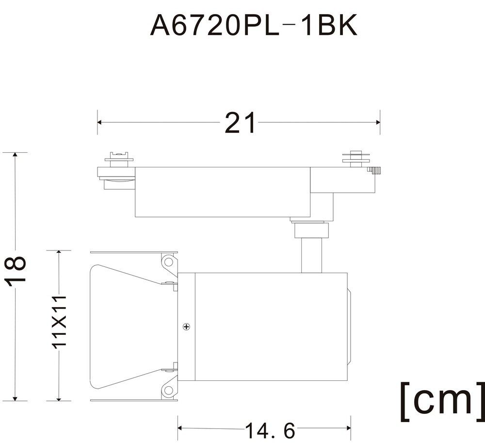 Трековый светильник Arte Lamp