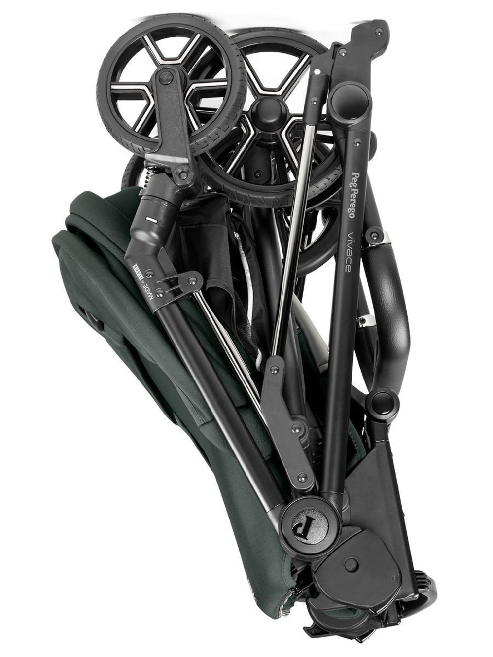 Коляска 3 в 1 Peg Perego Vivace New Culla Flex Lounge Metal