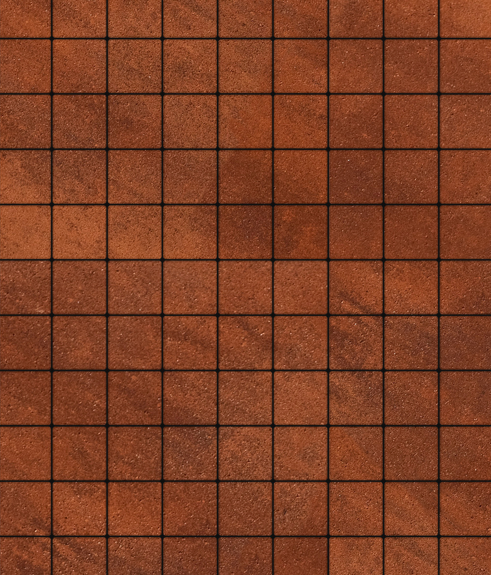 Тротуарная плитка ВЫБОР, форма Квадрат 100*100, h=80мм