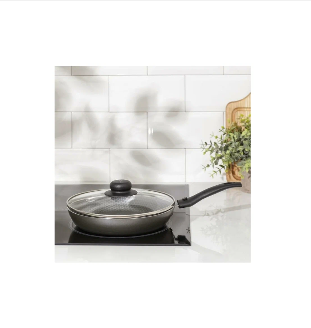 Сковорода с крышкой 28см Scovo Дискавери СД-030