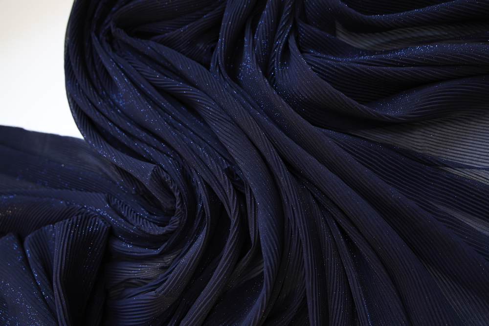 Шифон гофре металлик