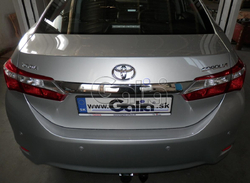 Оцинкованный фаркоп на Toyota Corolla седан E170 2013-2019 (без электрики), Galia T064C