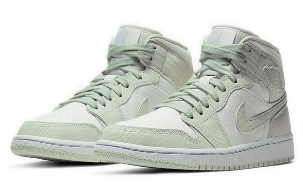 Кроссовки Jordan Air Jordan 1 Mid "Spruce Aura" (Женская размерная сетка)